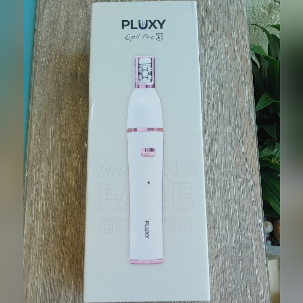 Lux Epil Pro 3 Women's Face Epilator - White and Pink